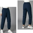 thumbnail image 5 of Hfyihgf Women's Lightweight Puffy Pants Puffer Quilted Ski Insulation Pants for Winter Snow(Navy,XL), 5 of 5