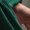 42#Green, variant on gljltg Ladies' Loose Casual Solid Color Versatile Velvet Long Sleeved V-neck Print Dress for Women, Spring Summer, Suitable for Party, Daily, Beach, Casual