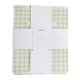 thumbnail image 5 of 3 Sprouts Recycled Fabric Folding Chest Organizer in Gingham Beige - Collapsible Storage Basket Container with Lid & Handles, 5 of 5