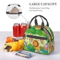 thumbnail image 2 of Sigee African Animals in the Jungle for Reusable Lunch Box for Men/Women for Work, Office, Picnic - Spacious, Lightweight, and Easy to Clean, 2 of 5