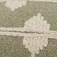 thumbnail image 3 of Rizzy Home Green 14"X20" Diamond Woven Poly Filled Throw Pillow, 3 of 5