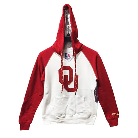 Oklahoma Sooners Big Logo Pullover Hoodie w/ Bling Design Size (Best Way To Design A Logo)