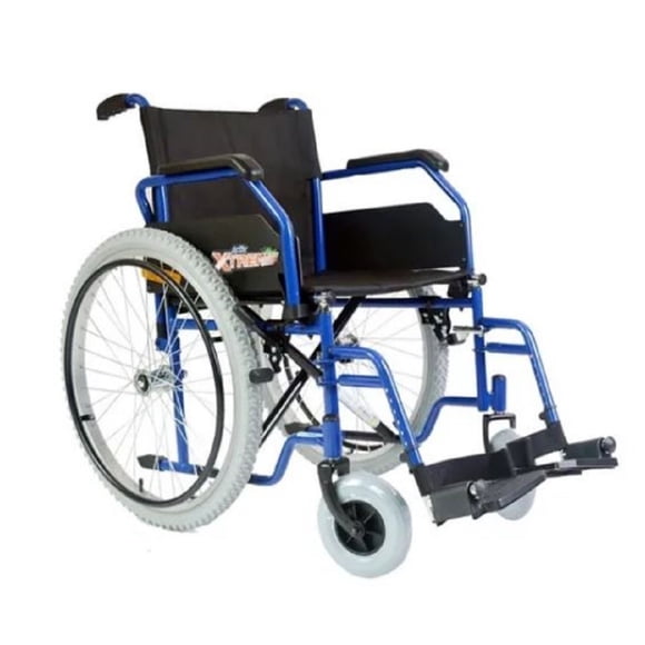 Silla De Ruedas Todo Terreno Descansapies Xtreme 18 pulgadas ReActiv Azul ReActiv R218020To-TN