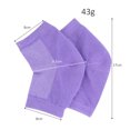 thumbnail image 1 of Gel Hidratante Talón Hugtrwg Calcetines Pies Agrietados Protector Piel Seca Dura Morado, 1 of 3