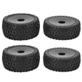 thumbnail image 1 of ESTINK 12mm Hex RC Wheels And Tires, RC Front Rear Tires And Wheels Strong Cushion Durable For 1/10 RC Off Road Car, 1 of 8