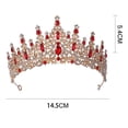 thumbnail image 2 of Corona de princesa para mujer, disfraz de reina de princesa, corona de diamantes de imitación de cristal para novia, niña, damas, bodas, bailes, fiestas de cumpleaños, regalo para mujeres, 2 of 5