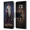 thumbnail image 1 of Head Case Designs Officially Licensed Harry Potter Chamber Of Secrets IV Albus Dumbledore Leather Book Wallet Case Cover Compatible with Samsung Galaxy S7, 1 of 6