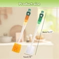 thumbnail image 2 of Clearance! 5 in 1 Cup Lid Cleaning Brush Multifunctional Cleaning Brush Portable Cup Lid Cleaner with Brush Home Kitchen Cleaning Tools （2Pcs） 2* Cleaning Brush Clearance Sale, 2 of 8