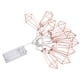 thumbnail image 3 of Cadena de luces de hadas 10 cuentas LED 1,5 m Cadena de luces de interior Decoración Oro rosa para dormitorio Dormitorio Sala de estar, 3 of 10