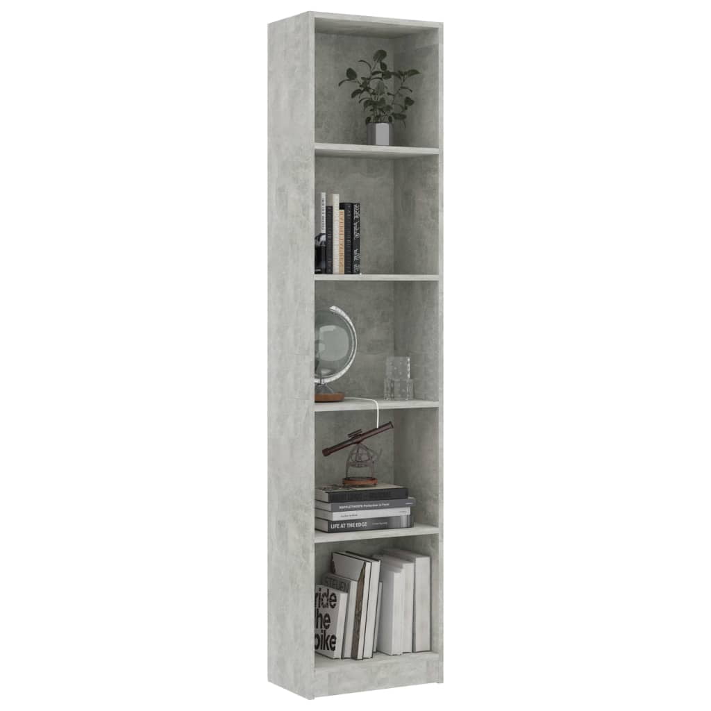 Kepooman Modern 5-layer Side Corner Storage Cabinet, Book Cabinet for Bedroom, Floor Cabinet for Living Room, Wood White Kepooman Modern 5-layer Side Corner Storage Cabinet, Book Cabinet for Bedroom, Floor Cabinet for Living Room, Wood White