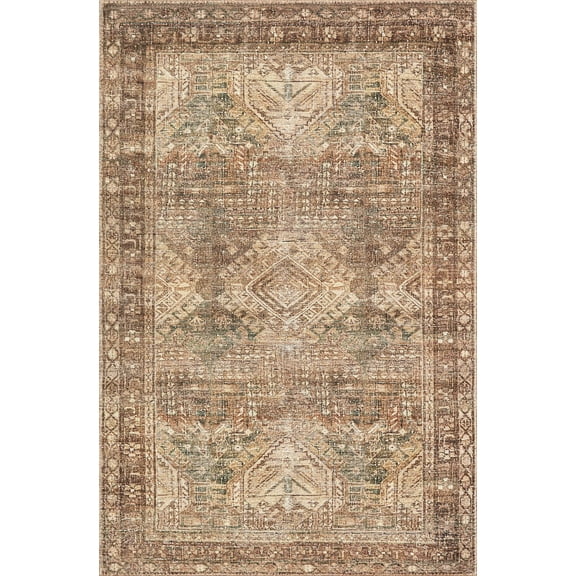 Echo Loom Grand Havana Lagoon / Mocha 2'-0" x 5'-0" Accent Rug