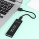 thumbnail image 5 of Kuymtek Caja de caja SSD USB tipo C M.2 (Cable USB-C a USB-A+Cable USB-C a USB-C), 5 of 9