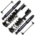 thumbnail image 2 of CCIYU Complete Suspension Kit Fits 2005 2006 for Chevrolet Equinox 2006 for Pontiac Torrent Includes Front Strut Spring Assembly Rear shock absorber Stabilizer Bar Link Kit, 2 of 5
