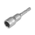 thumbnail image 1 of Unique Bargains 1/4' Quick Change Shank Cr-V 12mm Magnetic Nut Setter, 2.5' Length, 1 of 5