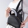 thumbnail image 4 of Bolsas de supermercado reutilizables, bolsas de compras, bolsas de supermercado plegables con bolsillo, duraderas gris, 4 of 7