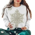 thumbnail image 2 of Craaazy Christmas Sweatshirts for Men and Women Long Sleeve Christmas Graphic Print Casual Women's Shirts Gifts, 2 of 7