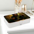 thumbnail image 6 of Saint Patrick's Day Elegant PU Leather Jewelry Organizer Box with Removable Compartment, Portable Earring Organizer and Bracelet Holder, 6 of 6