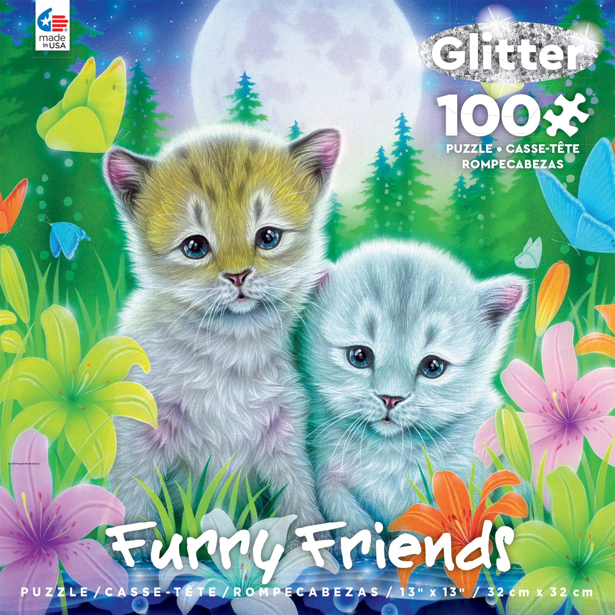 Cute Kitten New 100 Piece Jigsaw Puzzle Great for kids and adults!! 