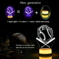 thumbnail image 4 of Baseball Night Light for Kids Sports Decor Lamp,14 Color Mood Light, Warm White Base LED lamp, Christmas Gifts for Boys/Kids, 4 of 7