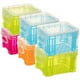 thumbnail image 1 of BRIGHTFUFU 6 piezas Caja de almacenamiento de plástico pequeño con tapa Caja de almacenamiento de almacenamiento pequeño Caja de almacenamiento, 1 of 7