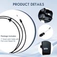 thumbnail image 5 of Hood Release Cable & Handle Assembly Compatible with 1999-2007 Chevy Avalanche Silverado Suburban Tahoe, GMC Sierra Yukon, Escalade - Replaces 15142953 912-017, 5 of 8