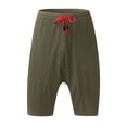 thumbnail image 4 of Men's Casual Shorts Mens Basketball Shorts Mens Workout Mesh Work Out Short Stretch Comfy Clothes 8 Lounging Active Sports Wear Men Short Male Casual Army Green XL, 4 of 7