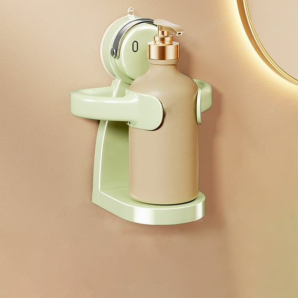 Estante de Baño Sin Taladro | Estante Impermeable Sin Adhesivos | Montaje con Ventosas Fuertes | Organizador para Múltiples Artículos | Soporte de Champú y Jabón Montado en Pared | 17x14x10cm