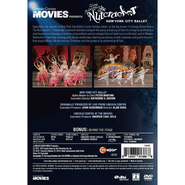 George Balanchine's the Nutcracker (DVD), C Major, Music