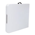 thumbnail image 2 of Mesa Lifetime Plegable Rectangular Blanco, 2 of 4