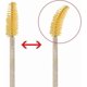 thumbnail image 3 of 100 PCS Disposable Crystal Eye Brush, Pink Brush Mascara Wands, Eyelash Mascara Brushes Eye Lash Applicator Brush, 3 of 4