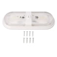 thumbnail image 2 of Double Dome Light Fixture, 10-24V LED RV Interior Light ABS  for, 2 of 7
