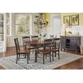 thumbnail image 6 of Bowery Hill 76" Solid Wood Extendable Oval Dining Table in Black, 6 of 15