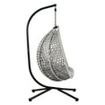 thumbnail image 6 of Indoor & Outdoor Merry Hanging Lounge Chair - Iron Construction, Pe , Adjustable Head Support Cheerful Seat, 6 of 6