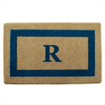 thumbnail image 1 of Nedia Home 02029R Single Picture - Blue Frame 22 x 36 In. Heavy Duty Coir Doormat - Monogrammed R, 1 of 1