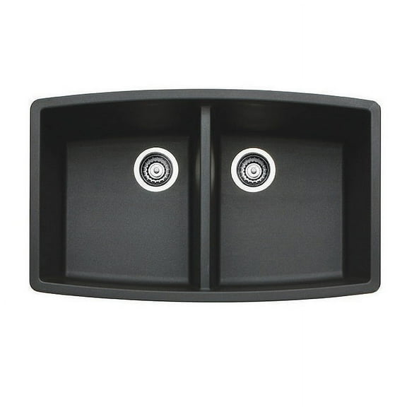 Blanco PERFORMA Equal Double Bowl SILGRANIT Sink Anthracite