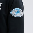 thumbnail image 6 of Fanatics Black Detroit Lions IconicFleece Tipped Hoodie, 6 of 7
