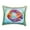Orange, variant on Orange Fish Small Indoor/Outdoor Pillow 11x14