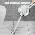 thumbnail image 5 of CASAFUN Premium High Pressure Shower Handheld Showerhead with 6 Spray Modes for the Elderly Children, Modern Chromes Look Built in Power Spray for Home, Gym, Hotel, Bath, 5 of 8