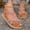 Pink, variant on Womens Suede Cross Woven Flat Sandals, Casual Grass Toe Summer Beach Shoes, Comfortable Versatile Commuting Sandals for Vacation Daily Wear