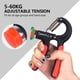 thumbnail image 5 of Dispositivo de fuerza de agarre Irfora Fortalecedor de agarre de mano 5-60 kg Resistencia ajustable Fitness Ejercitador de mano para entrenamiento de muñeca de construcción muscular Irfora Dispositivo de fuerza de agarre, 5 of 6