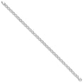 thumbnail image 2 of Auriga Fine Jewelry 14K White Gold Open Link Bracelet 7.5 inch for Women, 2 of 5