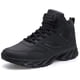 thumbnail image 1 of Zapatos Joomra para hombre, camiseta alta de piel para caminar, color negro, talla 10, 1 of 7