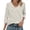 Tops-417Multicolor, variant on Xdegoge T Shirts for Women V Neck 3/4 Sleeve Abstract Print Regular Fit Casual Tops Quarter Sleeved Tees Raglan Sleeve Daily Lounge Outfits