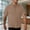 Brown, variant on Strip Shirts Men Bowling Shirts Middle Aged Mens Shortsleeved Tshirt Summer Style Casual Breathable Lapel Striped Half-sleeved Shirt Mens Top Black S
