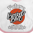 thumbnail image 4 of Inktastic Future Basketball Star Boys or Girls Baby Bib, 4 of 4