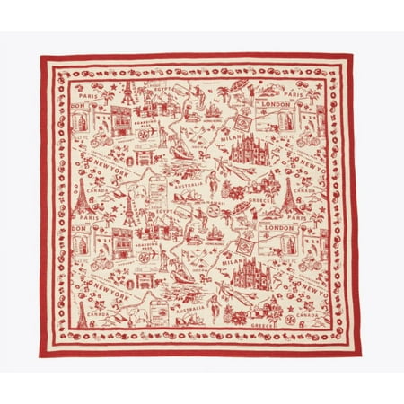 Tory Burch Destination Square Scarf