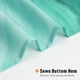 thumbnail image 4 of Cortina de ducha extra larga de mármol azul verdoso de 183 x 213 cm, moderna cortina de ducha XL de 213 cm con diseño degradado para una decoración de baño elegante, cortina de ducha de tela con, 4 of 6