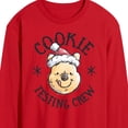 thumbnail image 2 of Disney Winnie The Pooh - Christmas Cookie Testing Crew - Men's Long Sleeve T-Shirt, 2 of 4
