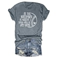 thumbnail image 1 of Hvobtty T-Shirt à Manches Courtes Col Rond Décontracté pour Femmes, T-Shirt de Sport de Baseball Imprimé avec Col Rond et Haut à Manches Courtes, 1 of 4