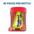 Trident Vibes SOUR PATCH KIDS Redberry Sugar Free Gum, 40 Piece Bottle
